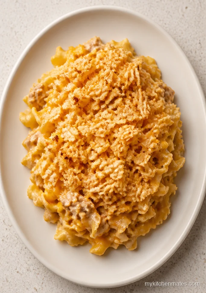 Crunchy Potato Chip Tuna Casserole