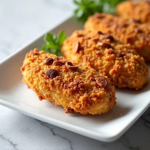 Crunchy Pretzel-Crusted Chicken Tenderloins