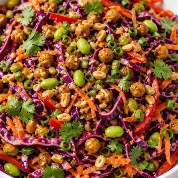 20-Minute Crunchy Thai Chickpea Salad Crunchy Thai Chickpea Salad