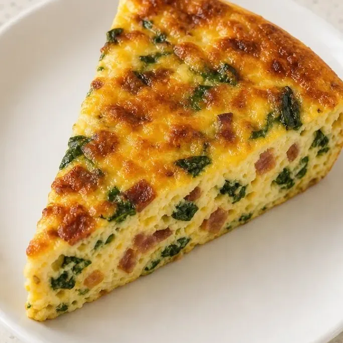 Fluffy Crustless Quiche with Cottage Cheese Crustless Quiche With Cottage Cheese