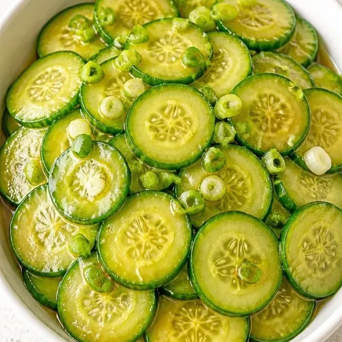 Quick 5-Minute Cucumber Vinegar Salad cucumber vinegar salad
