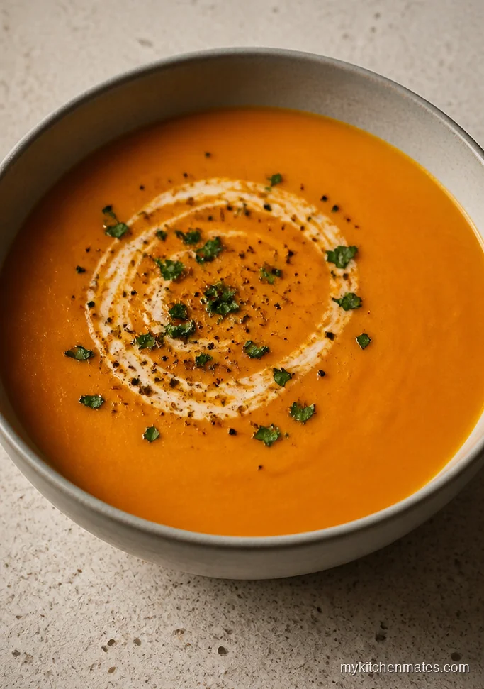 Curried Butternut Squash Soup