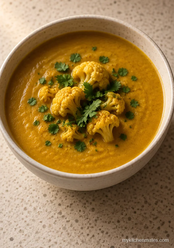Curried Cauliflower and Potato Soup