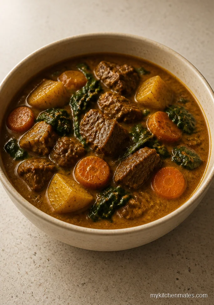 Curried Coconut Beef Stew