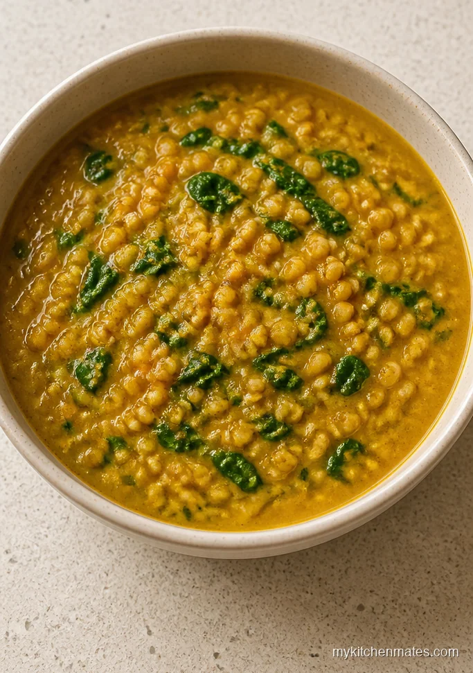 Curried Lentil Barley Soup