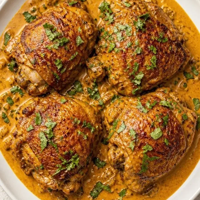 Curry Chicken Thighs
