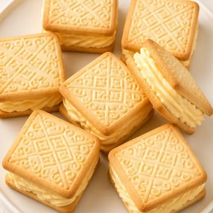 Custard Cream Biscuits