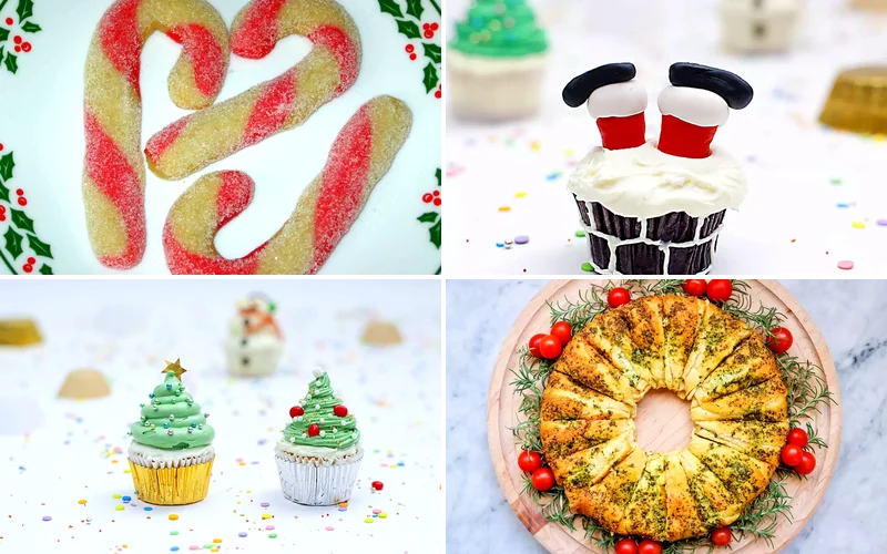 20 Adorable Christmas Treats, Ranked Easy To Challenging cute christmas recipes featured