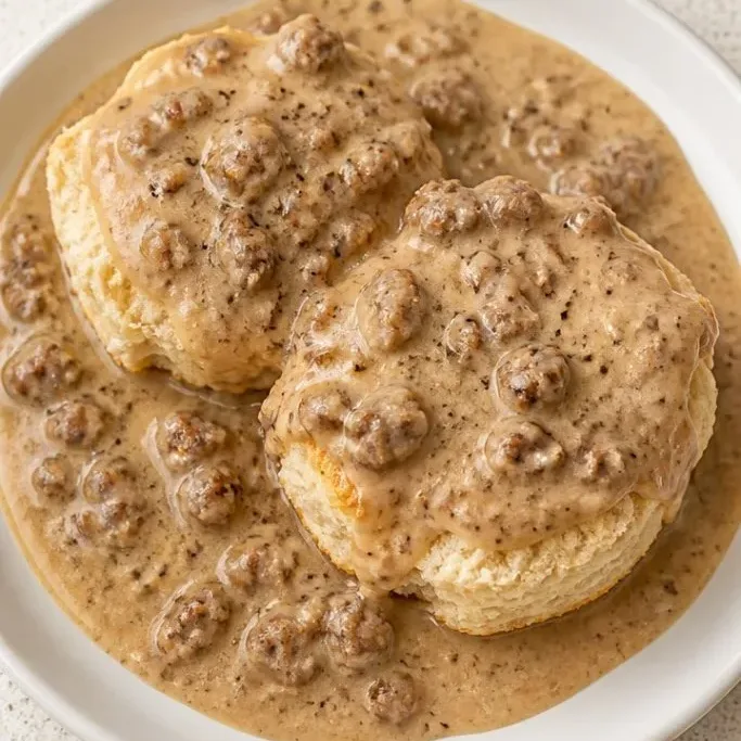 Dairy Free Biscuits and Gravy