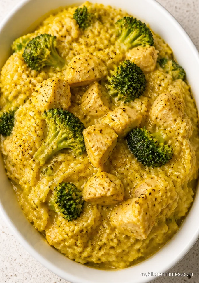 Dairy Free Coconut Chicken Broccoli Casserole