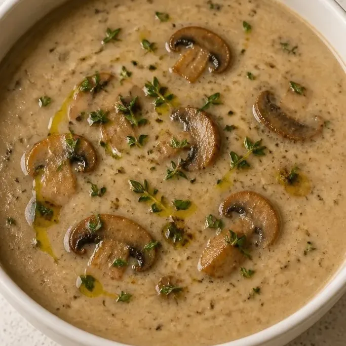 Dairy Free Cream Of Mushroom Soup