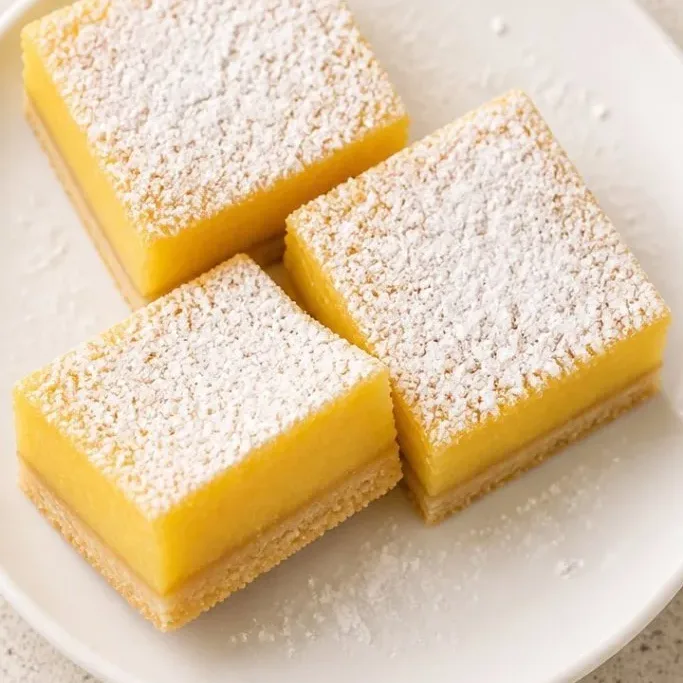 Dairy Free Lemon Bars