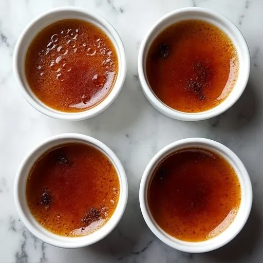 Dark Chocolate Espresso Creme Brulee