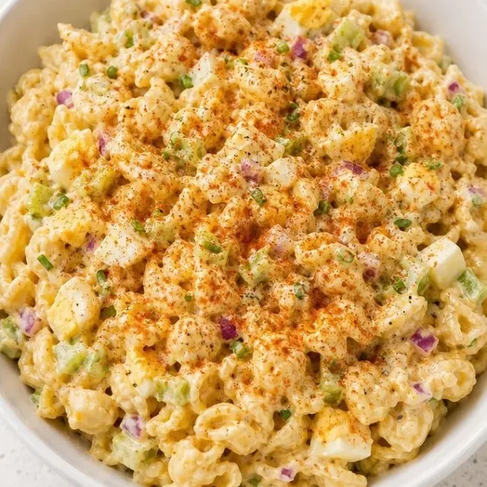Deviled Egg Pasta Salad