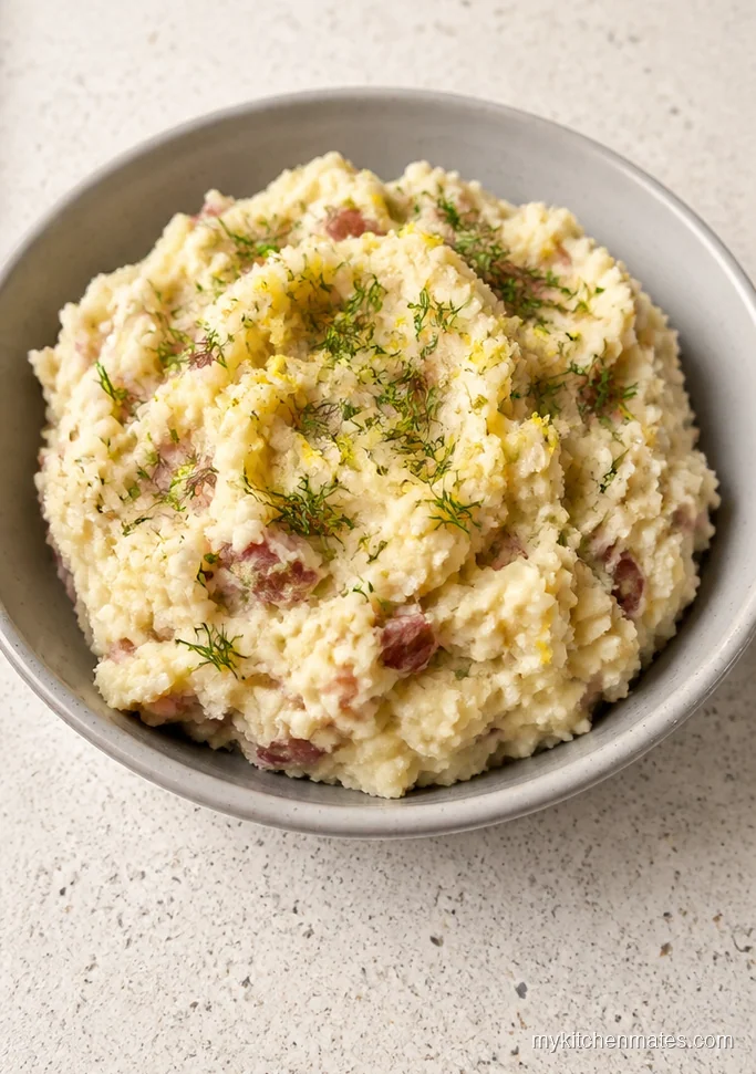 Dill Redskin Crockpot Mashed Potatoes