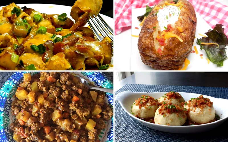 13 Easy Dinner Recipes That Begin With Potatoes dinner ideas with potatoes featured