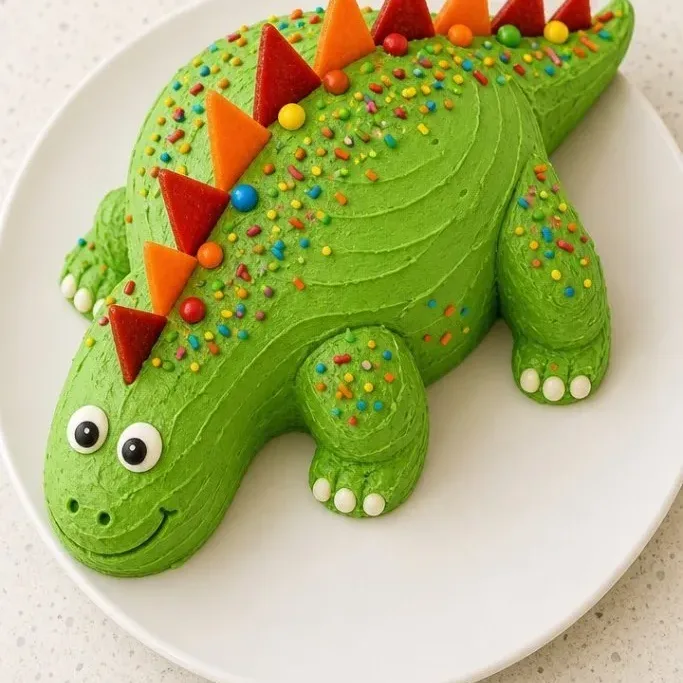 Dinosaur Birthday Cake