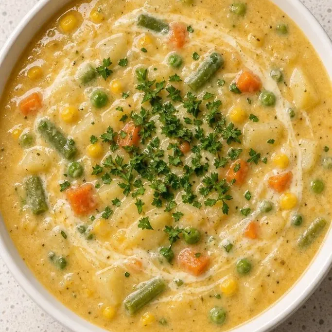 One-Pot Creamy Dixie Stampede Vegetable Soup Dixie Stampede Creamy Vegetable Soup