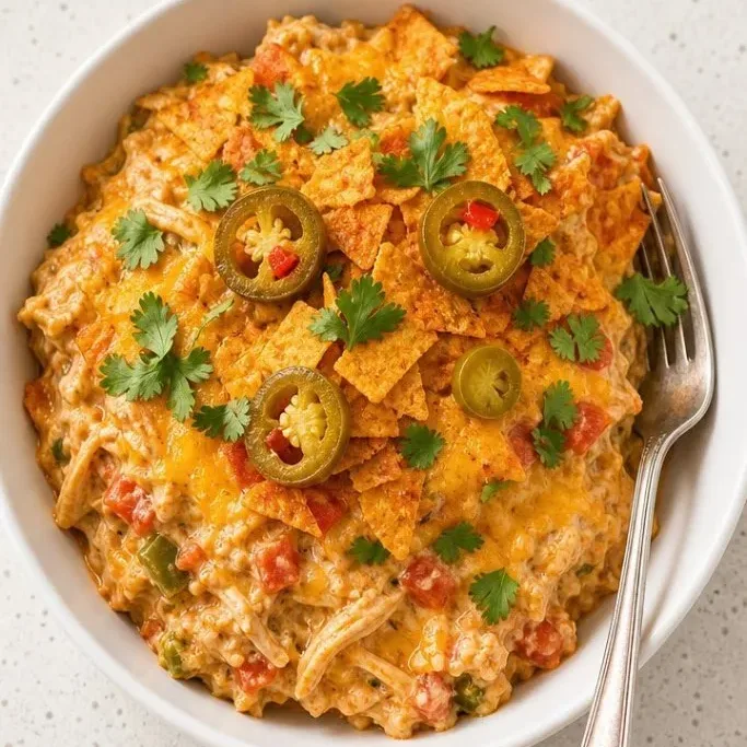 30-Minute Cheesy Dorito Chicken Casserole Dorito Chicken Casserole