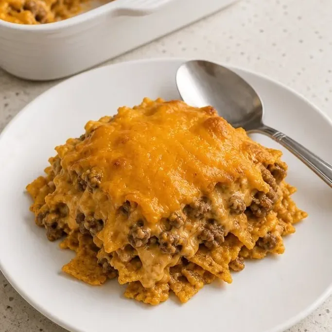 Doritos Casserole with Ground Beef
