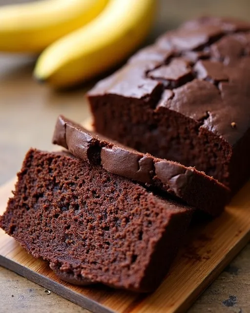 Double Chocolate Banana Bread