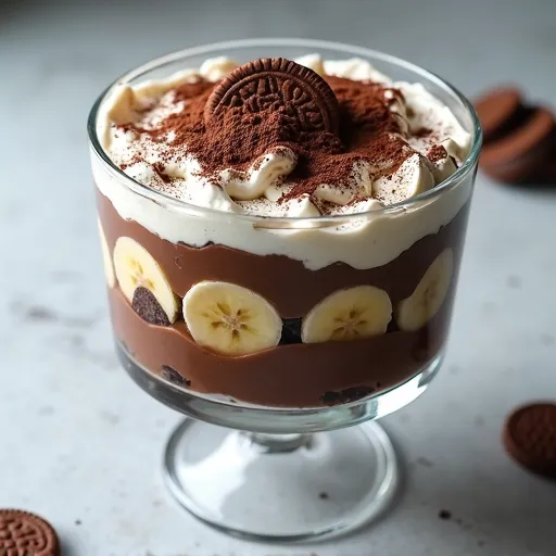 Double Chocolate Banana Pudding Supreme