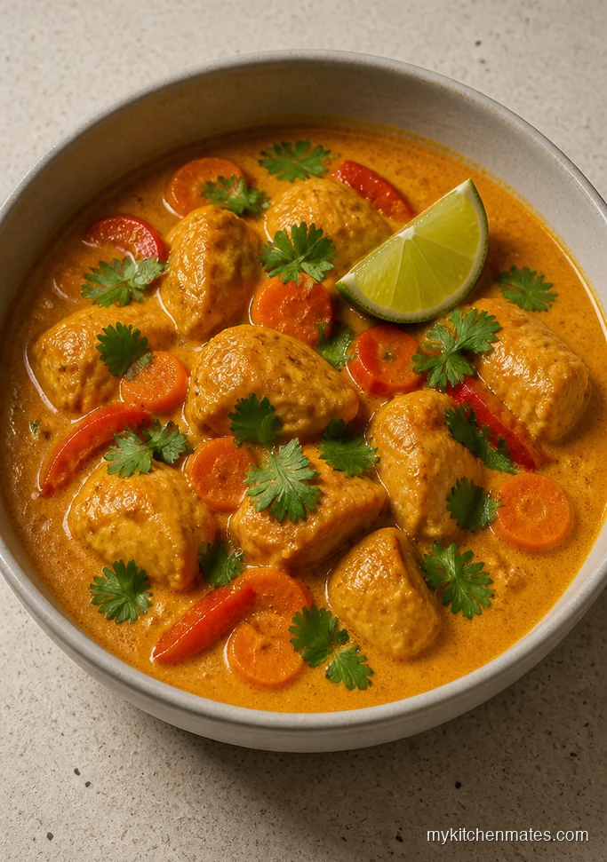 Dutch Oven Chicken Coconut Curry