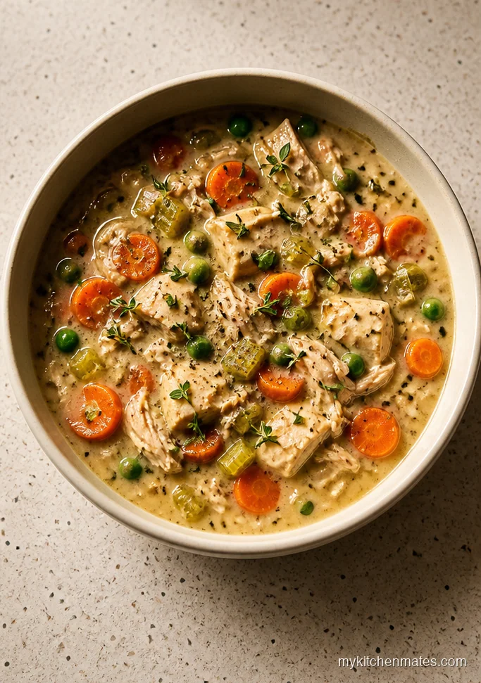 Dutch Oven Chicken Pot Pie Stew