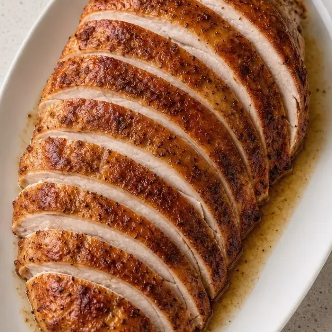 Juicy Garlic-Herb Dutch Oven Turkey Breast Dutch Oven Turkey Breast
