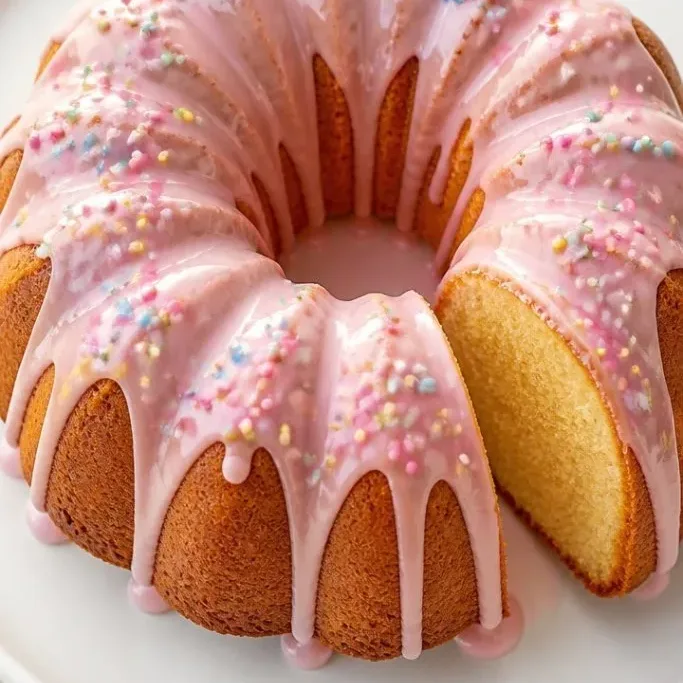 Easy Easter Bundt Cake with Lemon Glaze Easter Bundt Cake