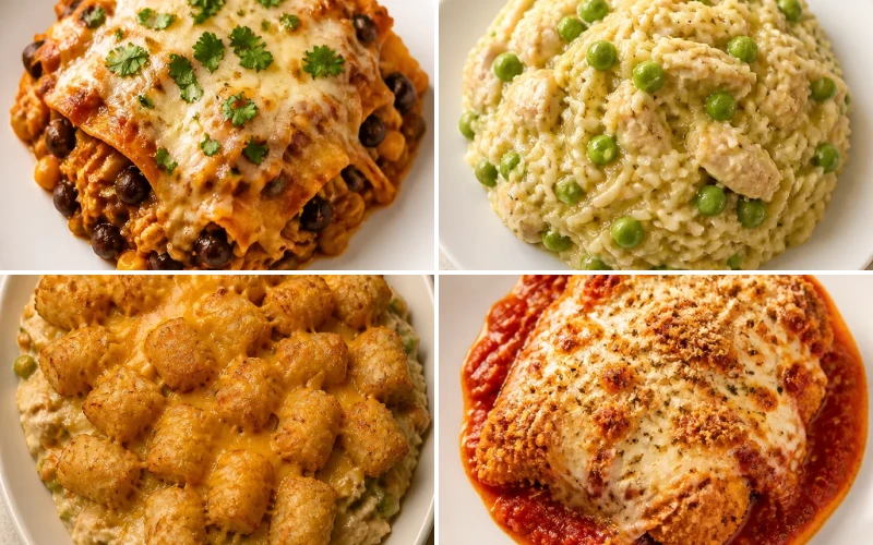 13 Easy Chicken Casserole Recipes for One Dish Dinners
