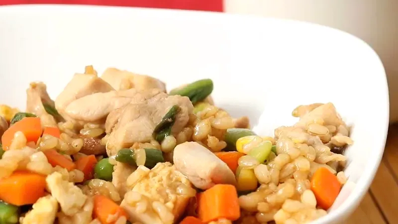 Easy Chicken Fried Rice Food photo of Easy Chicken Fried Rice