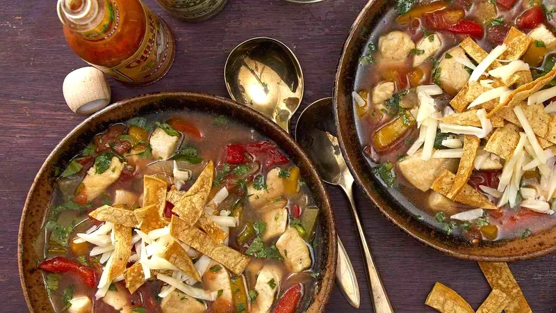 Easy Chicken Tortilla Soup Food photo of Easy Chicken Tortilla Soup