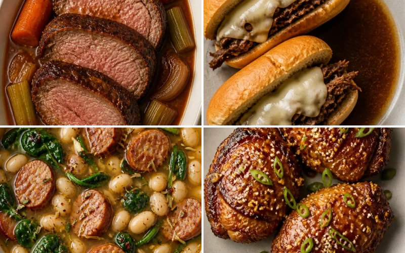 12 Easy Crockpot Dinners That Cook While You Work