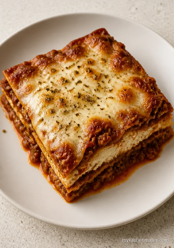 Easy No Boil Lasagna