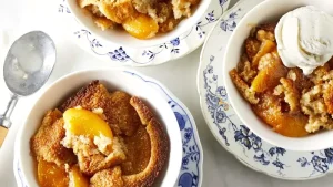Food photo of Easy Peach Cobbler