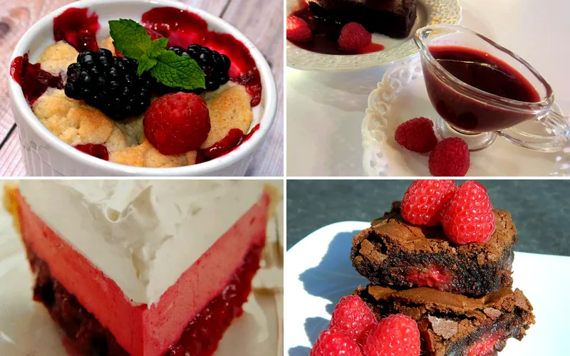 18 Simple Raspberry Treats to Make Your Summer Sweeter easy raspberry desserts featured