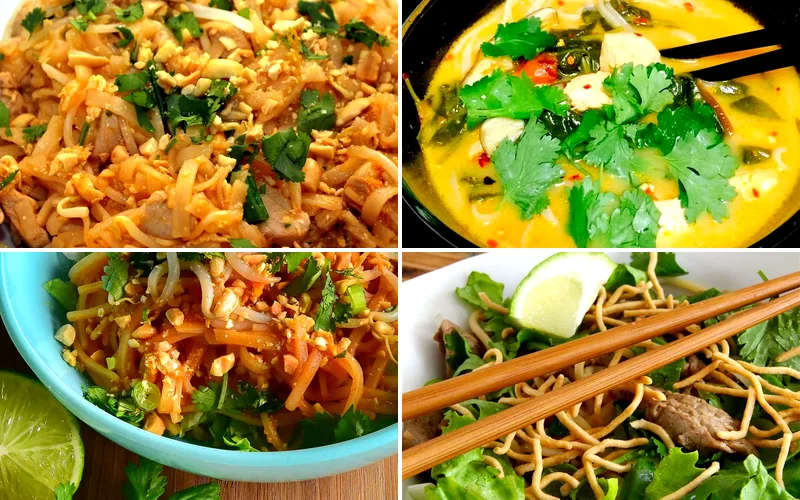 15 Rice Noodle Dishes for Fast, Nutritious Weeknight Meals easy rice noodle recipes featured