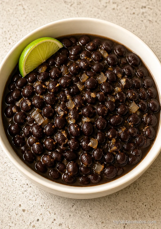 Easy Slow Cooker Black Beans
