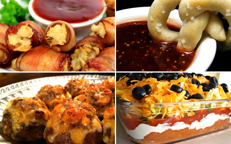 32 Simple Game Day Appetizers for Super Bowl Parties easy super bowl appetizers featured
