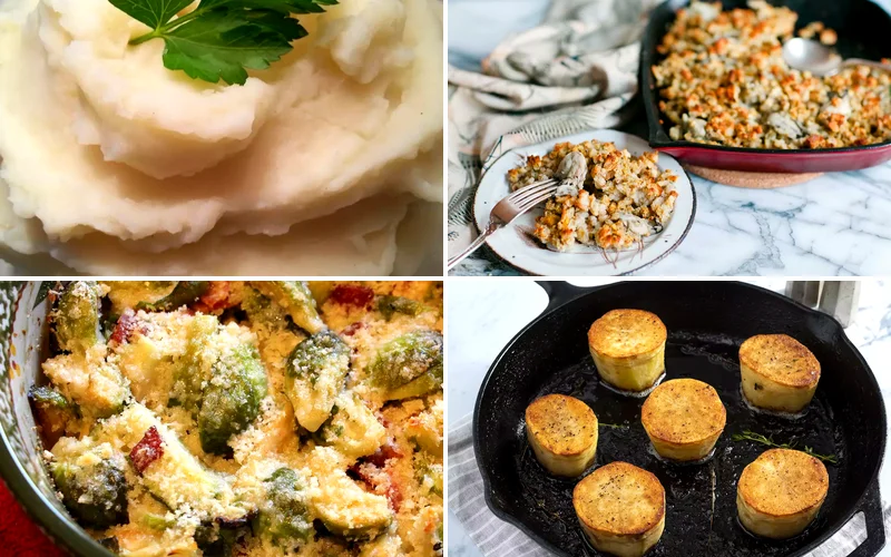 Top 50 Holiday Side Dishes for Thanksgiving Dinner easy thanksgiving side dishes featured