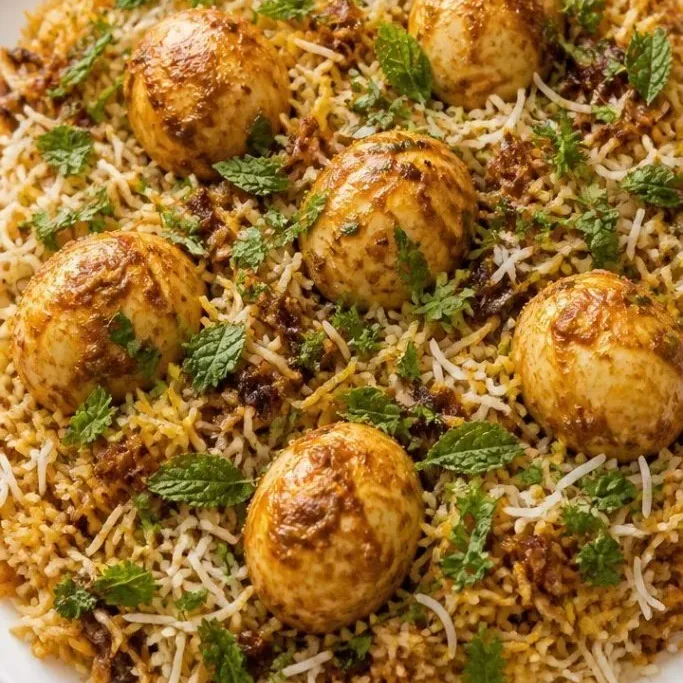 Egg Biryani Recipe Indian