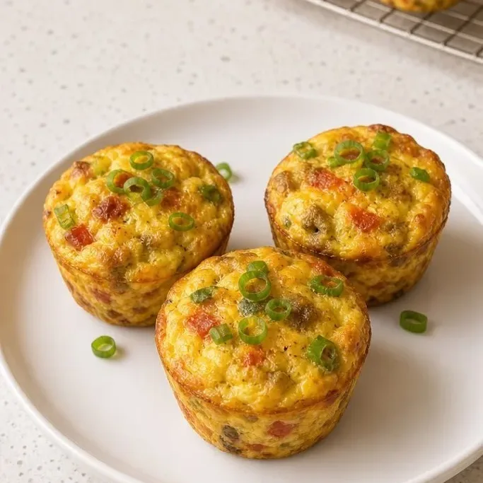 Egg Cups With Cottage Cheese