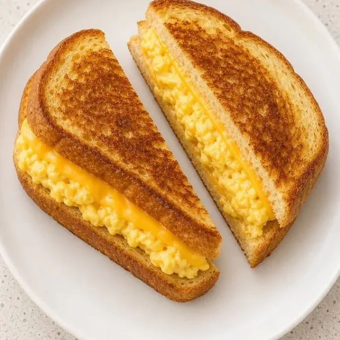 5-Minute Fluffy Egg Drop Sandwich Egg Drop Sandwich