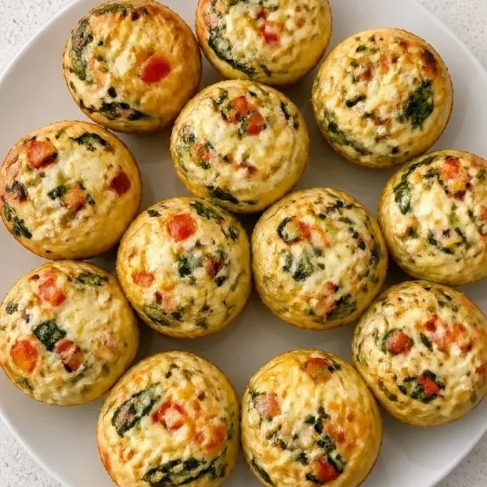 Fluffy Egg White Bites (Meal-Prep Friendly) Egg White Bites