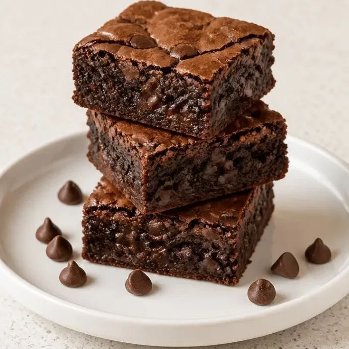 Fudgy Eggless Brownies (Ready in 40 Minutes) Eggless Brownie Recipe