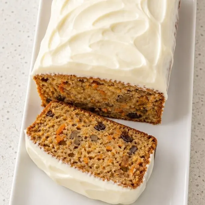 Eggless Carrot Cake