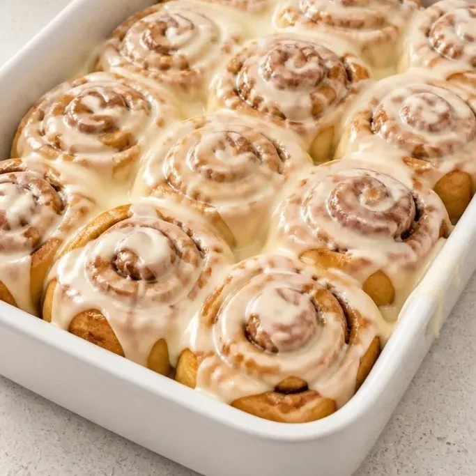 Soft Eggnog Cinnamon Rolls with Eggnog Icing Eggnog Cinnamon Rolls