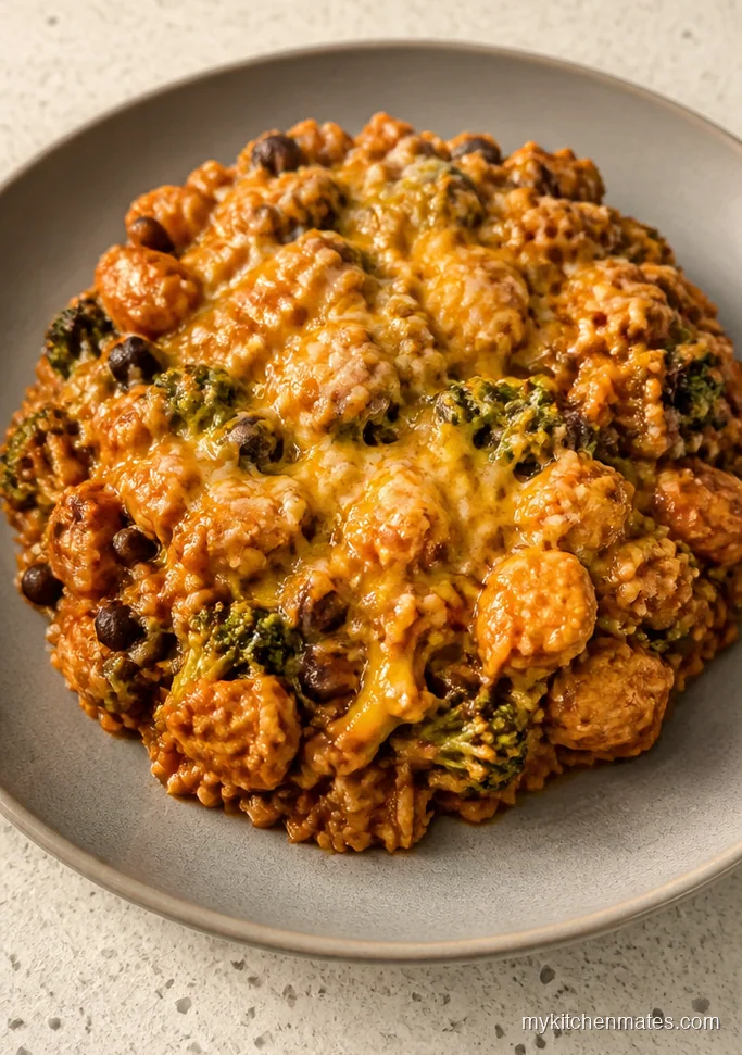 Enchilada Chicken Broccoli Rice