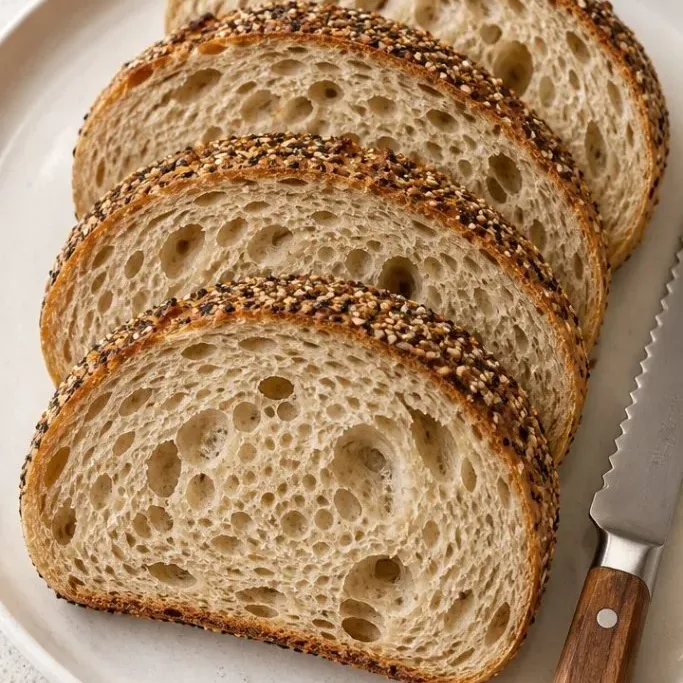 Everything Bagel Sourdough Bread Everything Bagel Sourdough Bread